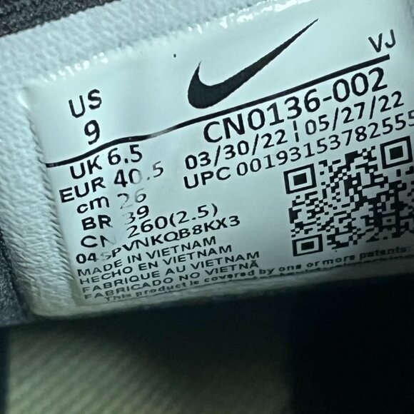 Nike Air Max Dia Women's Athletic Running Lace Up Shoes Purple Black - Picture 8 of 8